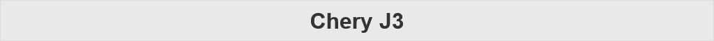 Chery J3